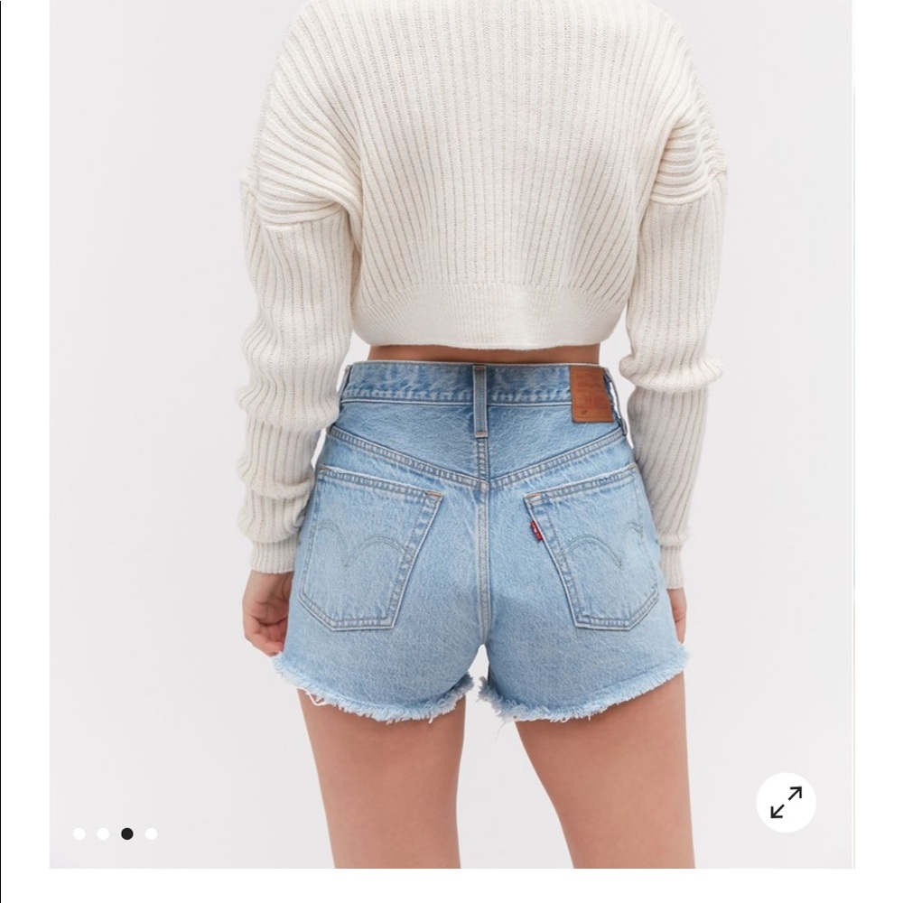 Levi’s 501 High-Waisted Denim Short – Luxor Heat